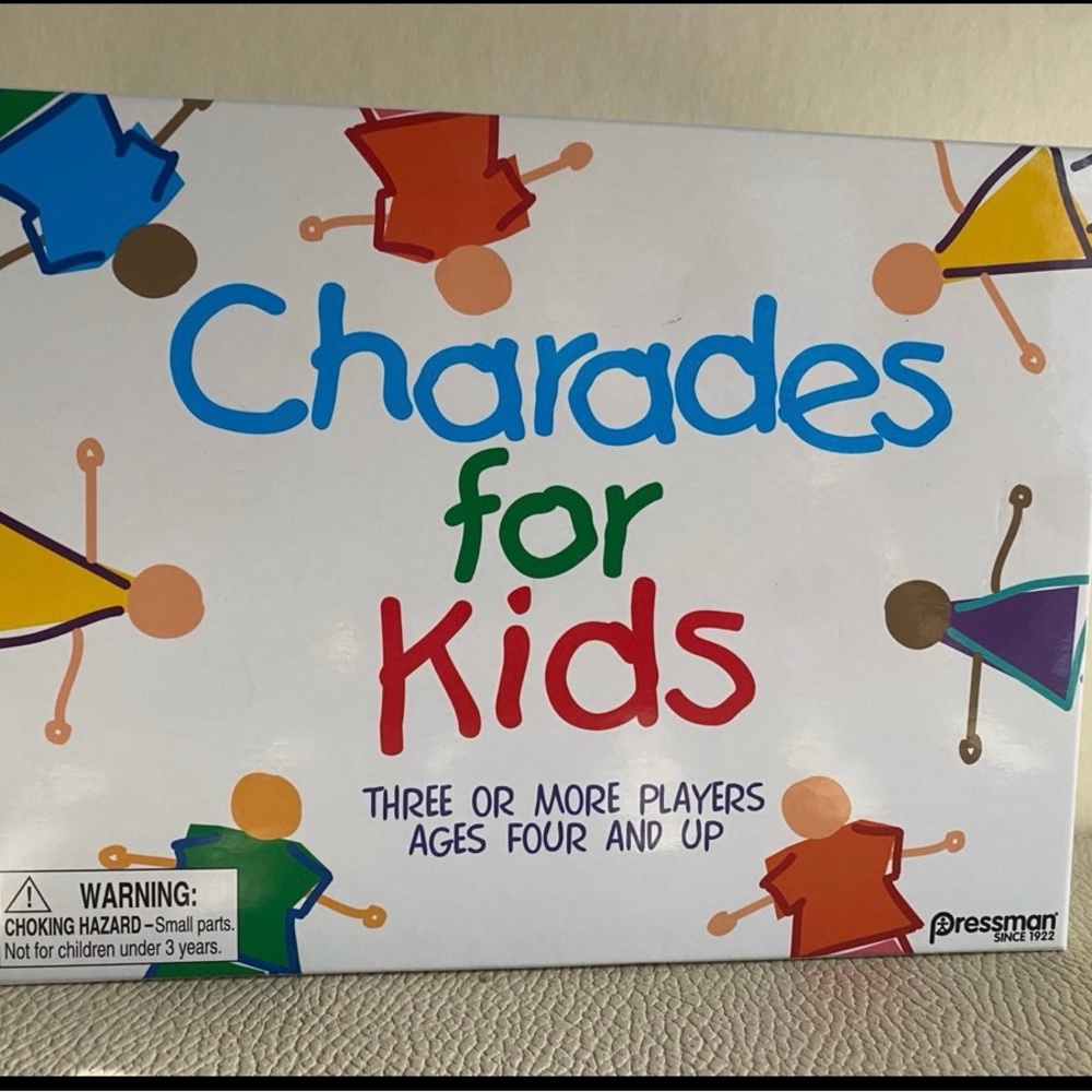Brand new charades for kids game
